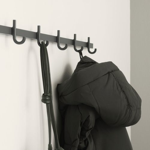 Cabide de parede contemporâneo - STRING FURNITURE - em alumínio termolacado / múltiplo