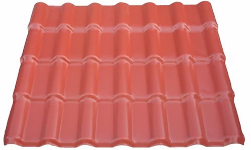 Telhado de resina - ASA/PVC - JELIR1050 - Laizhou JIELI Industry Co.,LTD - efeito de telhado de telha / ondulado