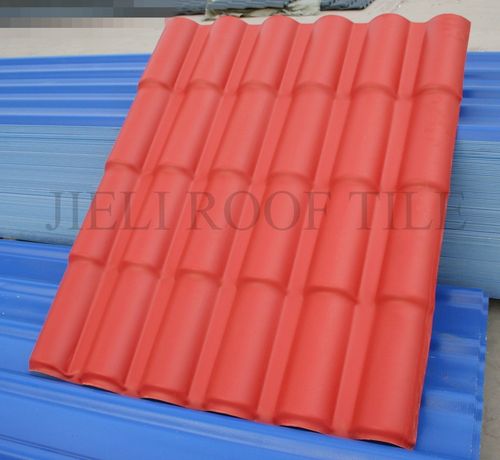 Telhado de resina - ROMA STYLE ROOF SHEET - Laizhou JIELI Industry Co.,LTD - efeito de telhado de telha / ondulado