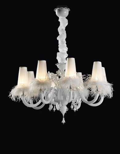 Lustre clássico - BLANCHE - Carlesso - em vidro / em vidro soprado / em seda
