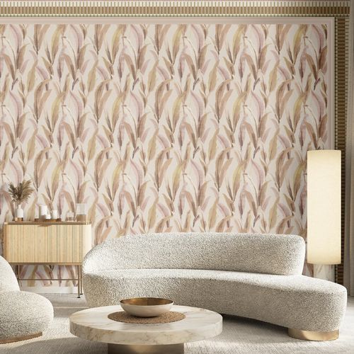 Papel de parede contemporâneo - ARCHÈ : NATURAE - Parato - vinílico / com natureza / cinza
