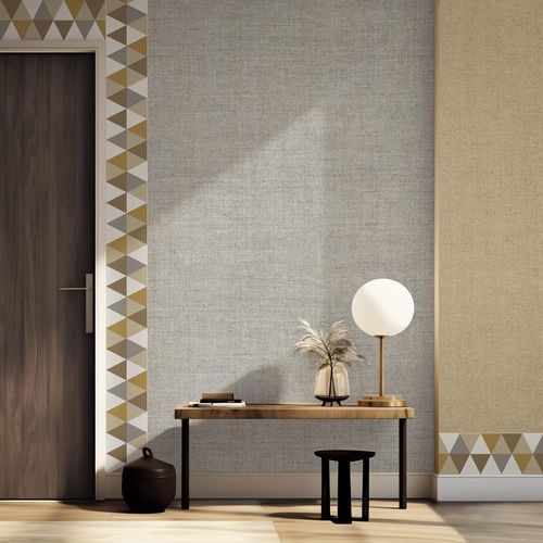 Friso de papel de parede contemporâneo - ARCHÈ : FORMAE - Parato - vinílico / com padrão geométrico / multicores