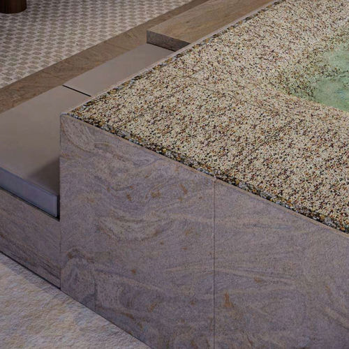 Revestimento de piso em quartzo - ARKAIA - Biodesign Pools - para ambiente externo / para beira de piscina / para piscina