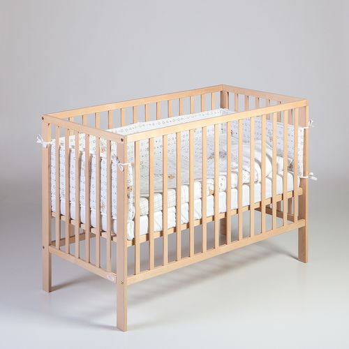 Cama de bebê contemporânea - ALVA/ECO - Troll Nursery Deutschland - em bétula / 120x60 cm