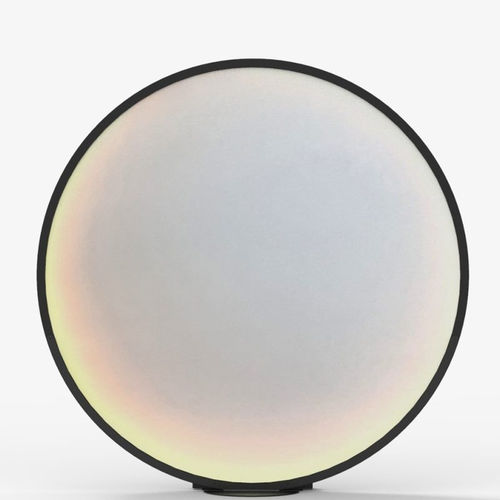 Luminária de chão sem pé - luna F1250 - Andcosta - em alumínio / em opalina / contemporânea