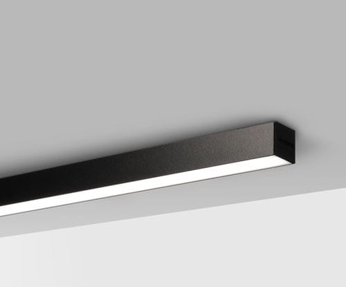 Plafon contemporâneo - daytona C570 - Andcosta - linear / com perfil de alumínio / em alumínio laqueado