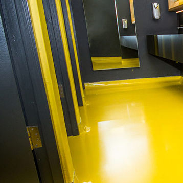 Revestimento de piso em poliuretano - FLOWFRESH COATING - Tremco CPG Iberia & Italy - Flooring - para ambiente interno / para degrau / industrial