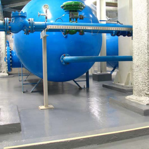 Revestimento de piso em vidro - FLOWCHEM VE GL - Tremco CPG Iberia & Italy - Flooring - vinílico / para ambiente interno / para degrau