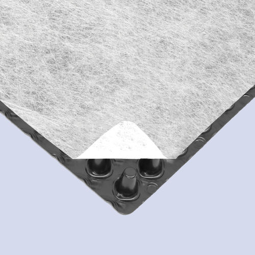 Geocompósito de drenagem - ND 800 Drainage System - Nophadrain - em polipropileno / em poliestireno / para telhado
