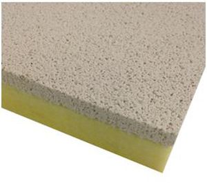 Isolamento acústico - QUIETCEILING - Quietstone UK Ltd - em lã mineral / em vidro reciclado / em painéis
