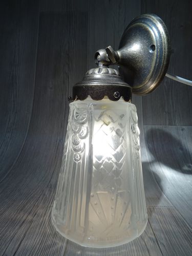 Arandela Art Déco - BK TULIPE - TIEF - para ambiente interno / em latão / em vidro
