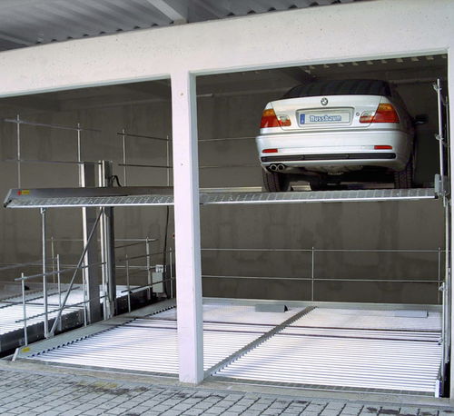 Plataforma para estacionamento mecânica - Liftparker N4402 - Nussbaum Parking - de dois andares