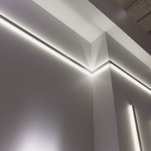 Perfil de iluminação de parede - Casablanca Leuchten GmbH Distribution millelumen  - de LED / sistema de iluminação modular