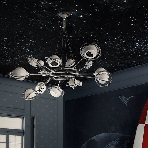 Lustre contemporâneo - COSMO - DelightFULL - em latão / em aço / em aço inoxidável