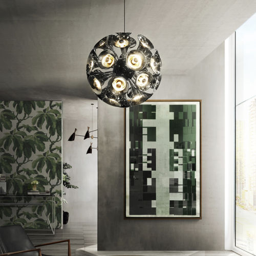 Pendente - BOTTI - DelightFULL - em latão / em aço / Art Déco