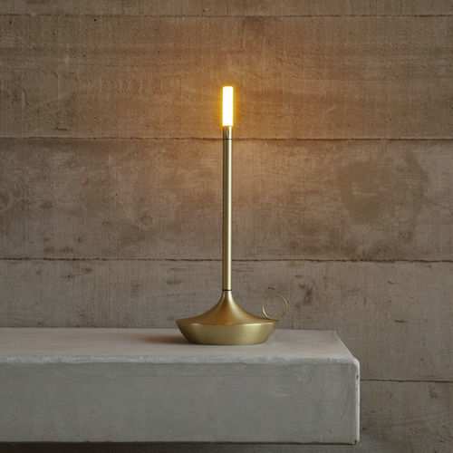 Luminária de mesa - WICK  - graypants  - em alumínio / contemporânea / recarregável