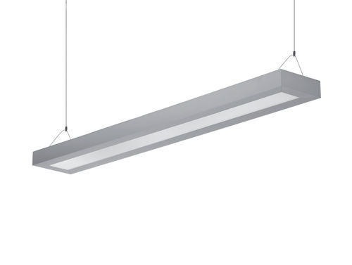 Luminária técnica pendente - ZULI : 12-551I-1054E, E - Halla - para lâmpada fluorescente / linear / em alumínio