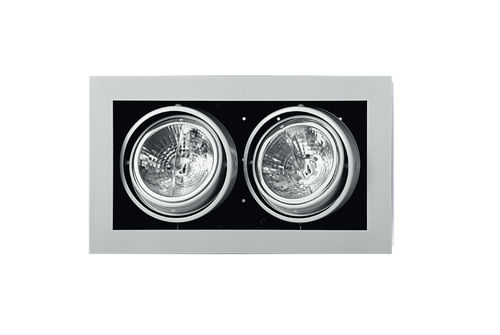 Spot de embutir no teto - GATU : 21-000N-2100L, S - Halla - halôgeno / metálico / orientável