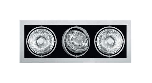 Spot de embutir no teto - GATU : 21-001N-3, S - Halla - HID / para lâmpada a vapor metálico / metálico