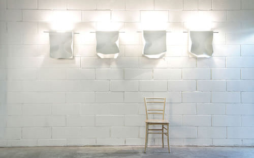Arandela de design original - STENDIMI: P 40 - Knikerboker - para ambiente interno / em aço / de LED