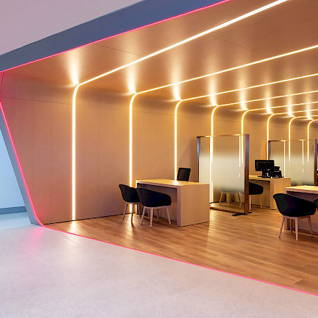 Luminária de embutir no teto - LIQUID LINE QX/FX - Lightnet GmbH  - de LED / linear / IP20