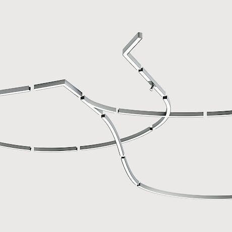 Perfil de iluminação suspenso - LIQUID LINE 60 G4/P4 - Lightnet GmbH  - para teto / de LED / em alumínio