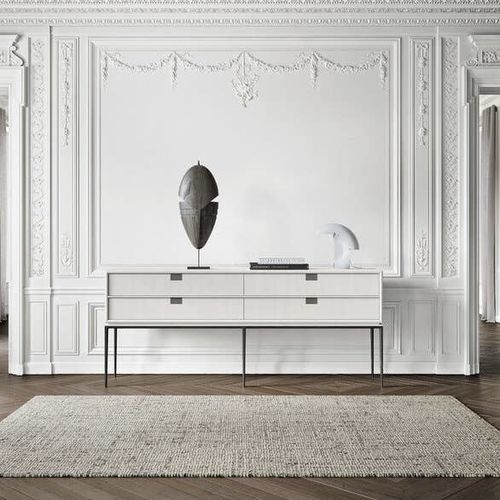 Buffet aparador contemporâneo - ARTEMONE - MAXALTO - em madeira maciça / em MDF / em alumínio fundido