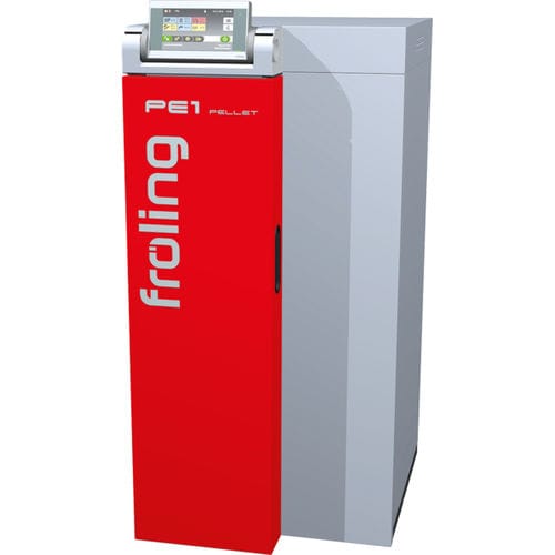 Caldeira a pellets - PE1 - FROLING - com aquecedor de água / residencial / para ambiente interno