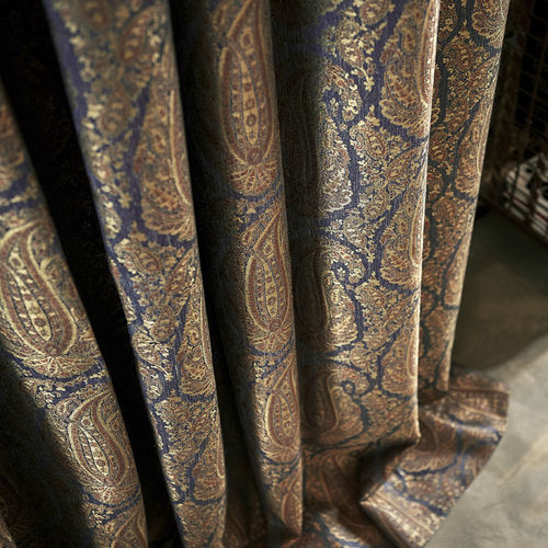 Tecido para estofados - ADORE  - KOBE INTERIOR FABRICS - para cortinas / estampado / em poliéster