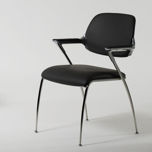 Cadeira para interlocutor contemporânea - GOLF 6028/A - Brunner GmbH - para ambiente interno / em tecido / em couro
