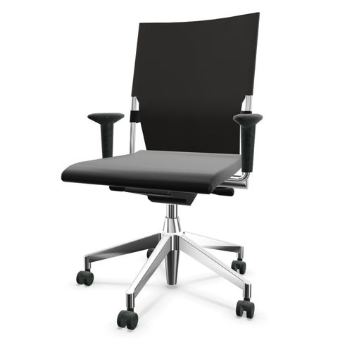 Cadeira executiva contemporânea - DRIVE 128/A - Brunner GmbH - em couro / em tecido / em material plástico
