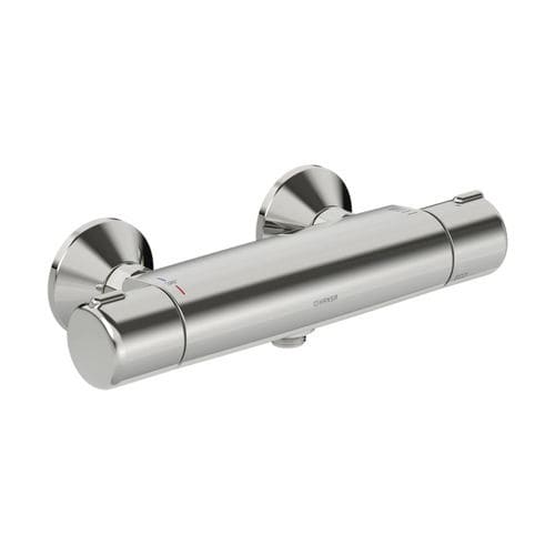 Misturador bicomando para box de banheiro - HANSAMICRA - HANSA - de parede / termostático / em latão cromado