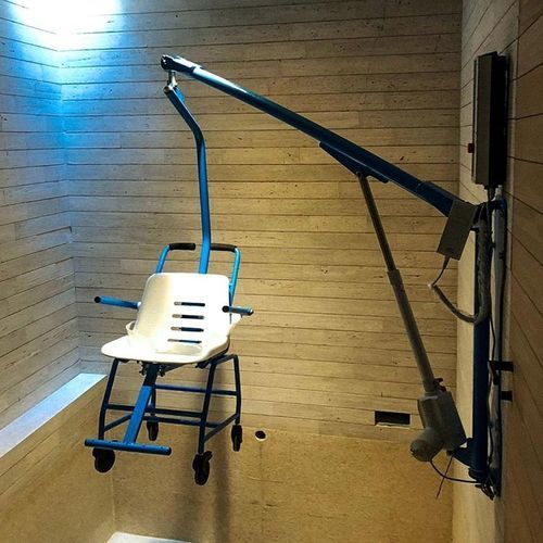 Elevador de piscina fixo - F130 - Digi Project - para pessoas com mobilidade reduzida
