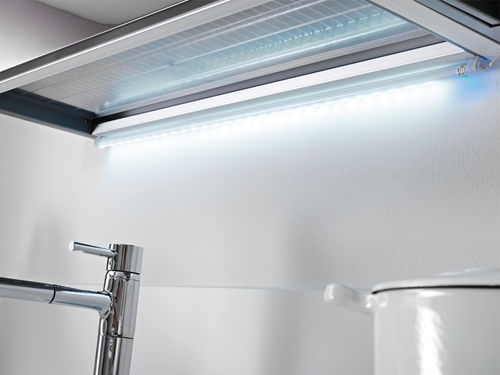 Luminária técnica de embutir - DIBIESSE - de LED / linear / para cozinha profissional