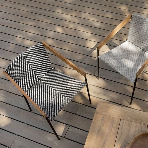 Cadeira de sala de jantar contemporânea - Allaperto  - Ethimo - para ambiente externo / para ambiente interno / em teca