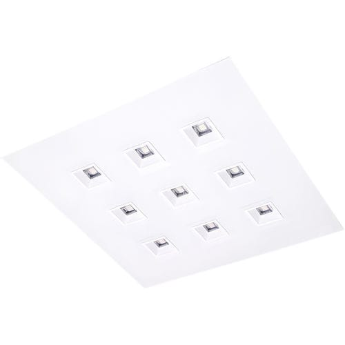 Luminária técnica saliente - PLAISIO - Aurora Lighting - de LED / quadrada / para escritório