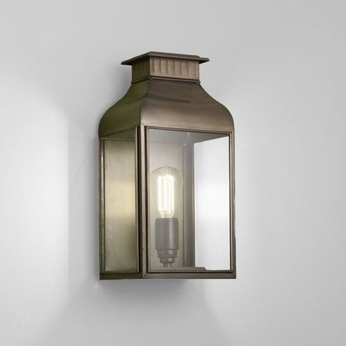 Arandela clássica - PAGODE-C - TEKNA - para ambiente externo / em bronze / em vidro fosco