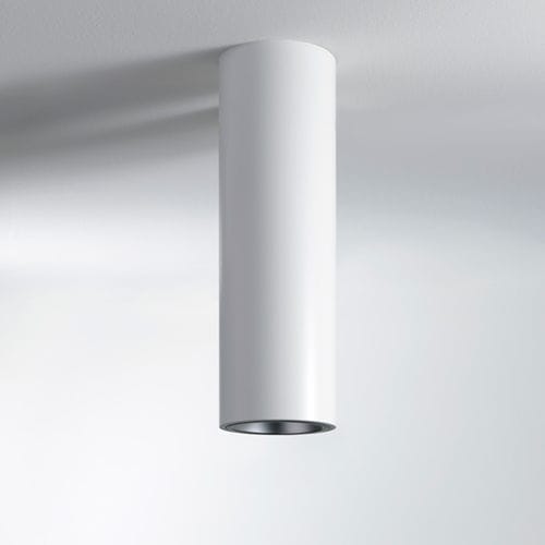 Plafon contemporâneo - TUBE - TEKNA - tubular / em alumínio laqueado / de LED