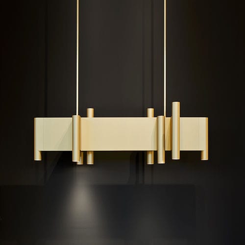 Luminária técnica pendente - ALDWYCH - TEKNA - de LED / linear / em alumínio