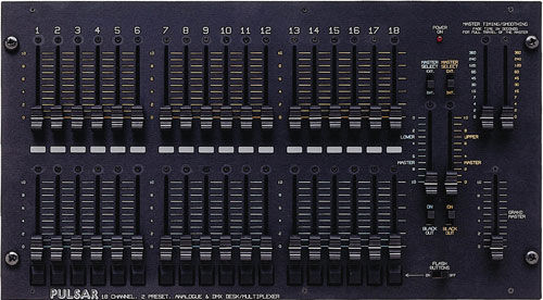 Unidade de controle para iluminação - TWO PRESET 18 - PULSAR