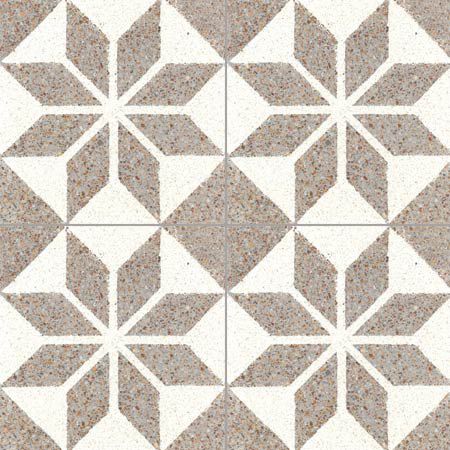 Placas de revestimento em terrazzo - SOLEIL - couleurs et matières - polida / para ambiente interno / de piso