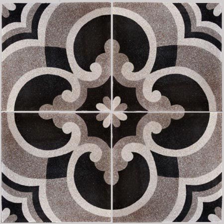 Placas de revestimento em terrazzo - INDIEN  - couleurs et matières - polida / para ambiente interno / de piso