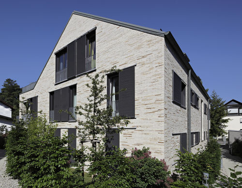 Veneziana de correr - PARIS-MAX15 - EHRET GmbH - fixa / em alumínio / fosca