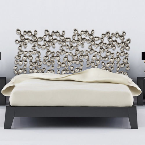 Cabeceira para cama de casal - BALLS - BOHEME DESIGN - contemporânea / metálica / prateada