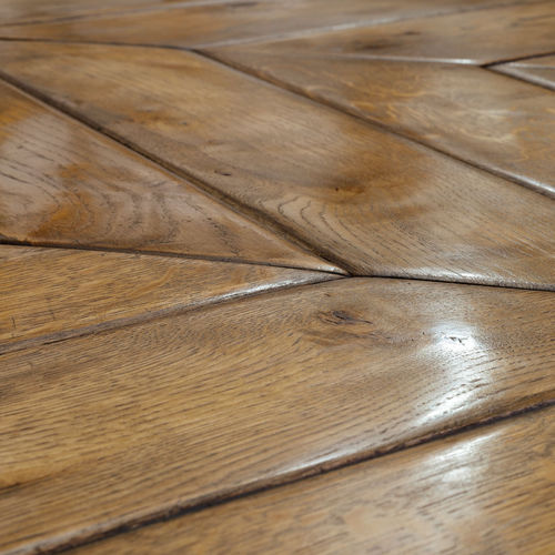Piso estruturado - HAND-WORN TREATMENT - Parchettificio Toscano Srl - oleado / colado
