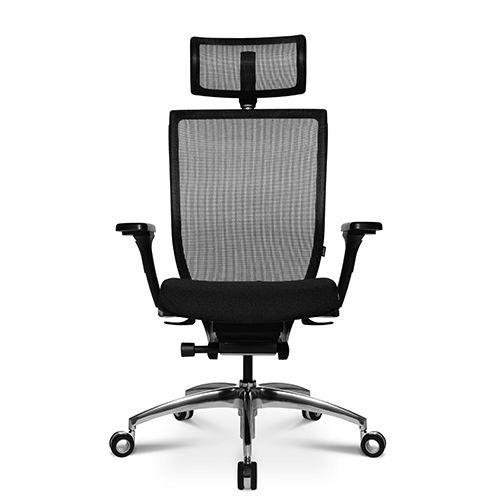 Poltronas de escritório contemporânea - TITAN 10 - Wagner - Eine Marke der Topstar GmbH - em tecido / em couro / em alumínio