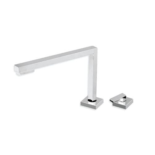 Misturador monocomando de bancada - FUSION - ELLECI - metálico / para cozinha / 2 furos