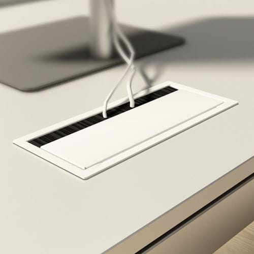 Canaleta metálica - SWIRE - Systemtronic - para secretária / profissional / vertical