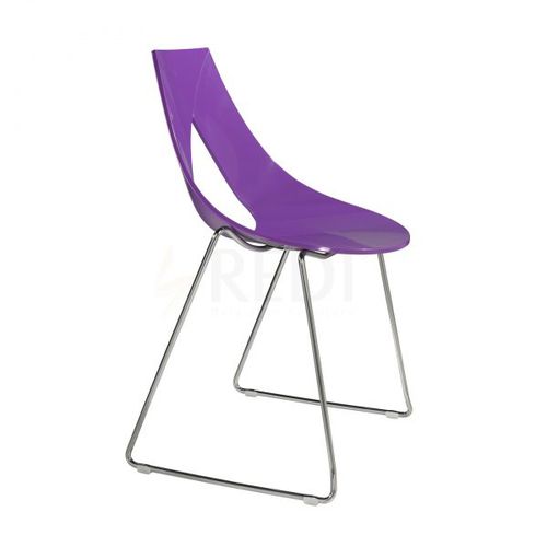 Cadeira contemporânea - NASTRO - Redi - para ambiente interno / em aço polido / em material plástico