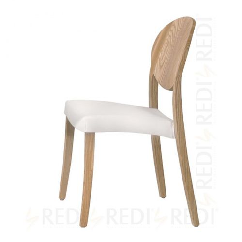 Cadeira contemporânea - GAIA - Redi - para ambiente interno / em tecido / com base em faia